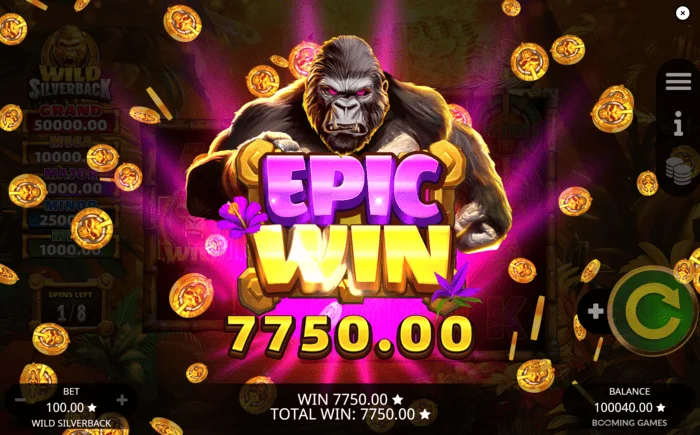 Wild Silverback - епска добивка со Grand Jackpot